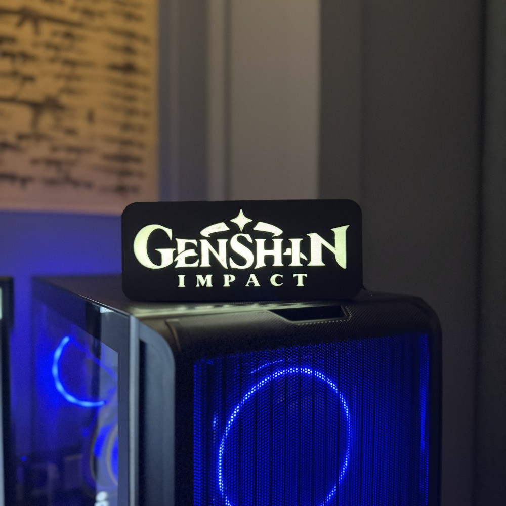 Лайтбокс Genshin Impact