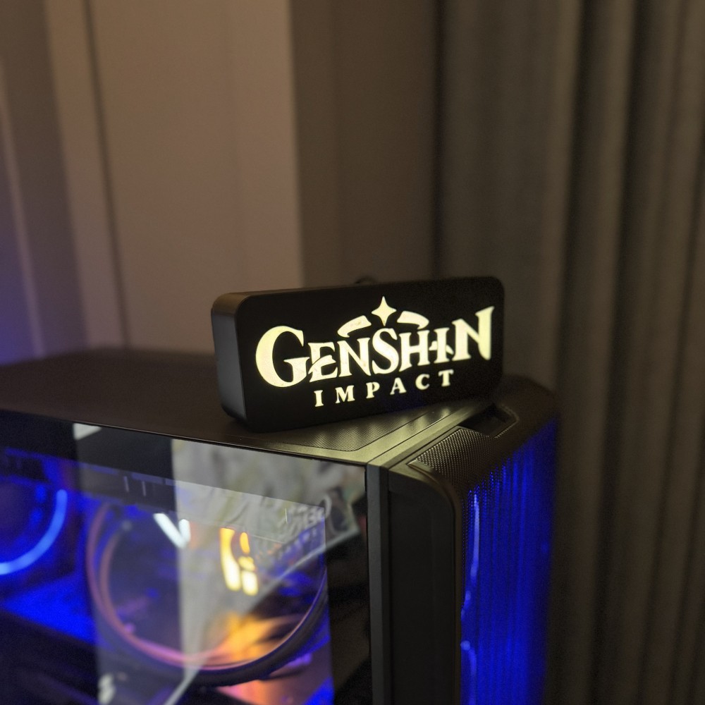 Лайтбокс Genshin Impact