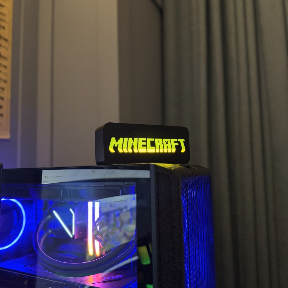 Лайтбокс minecraft