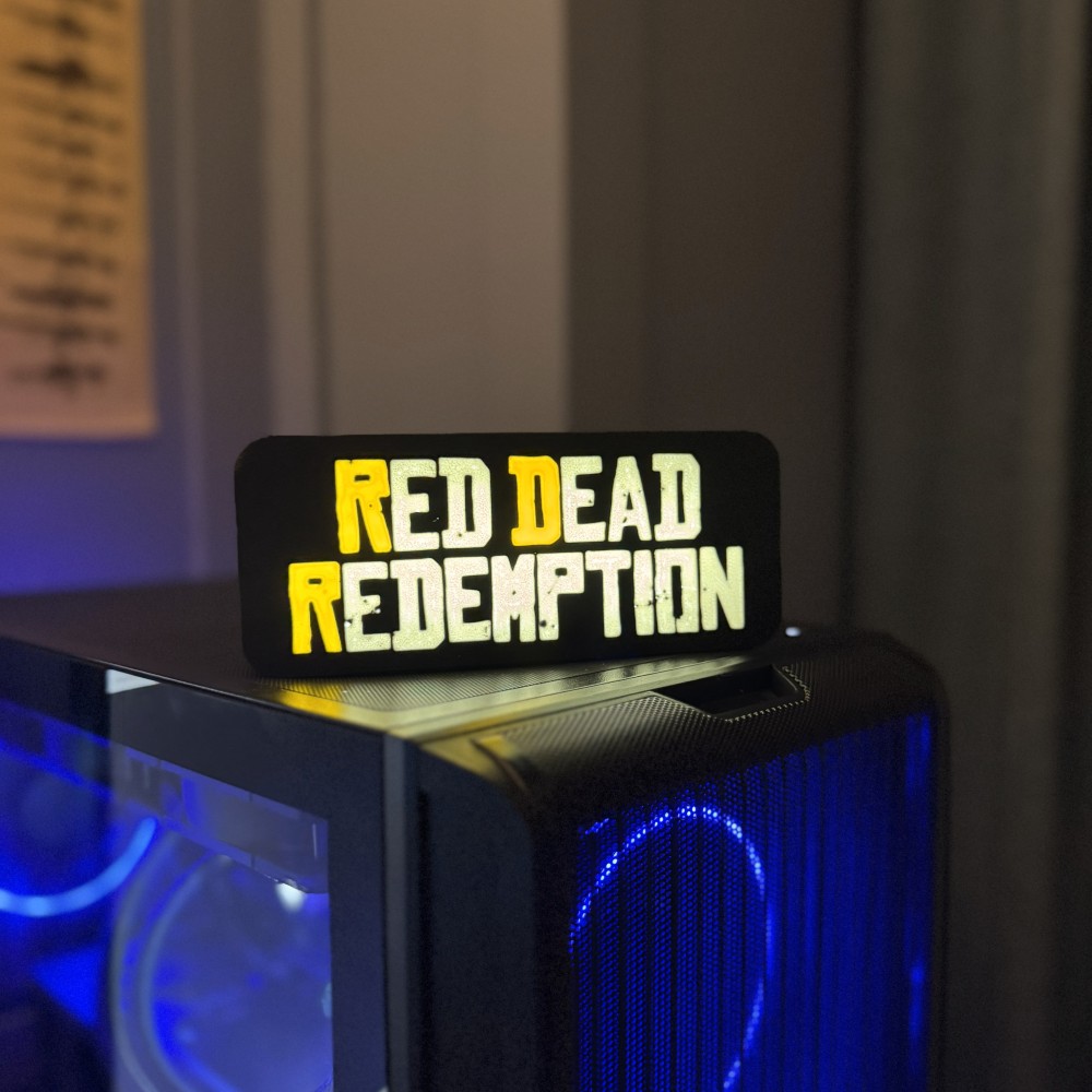 Лайтбокс red dead redemption