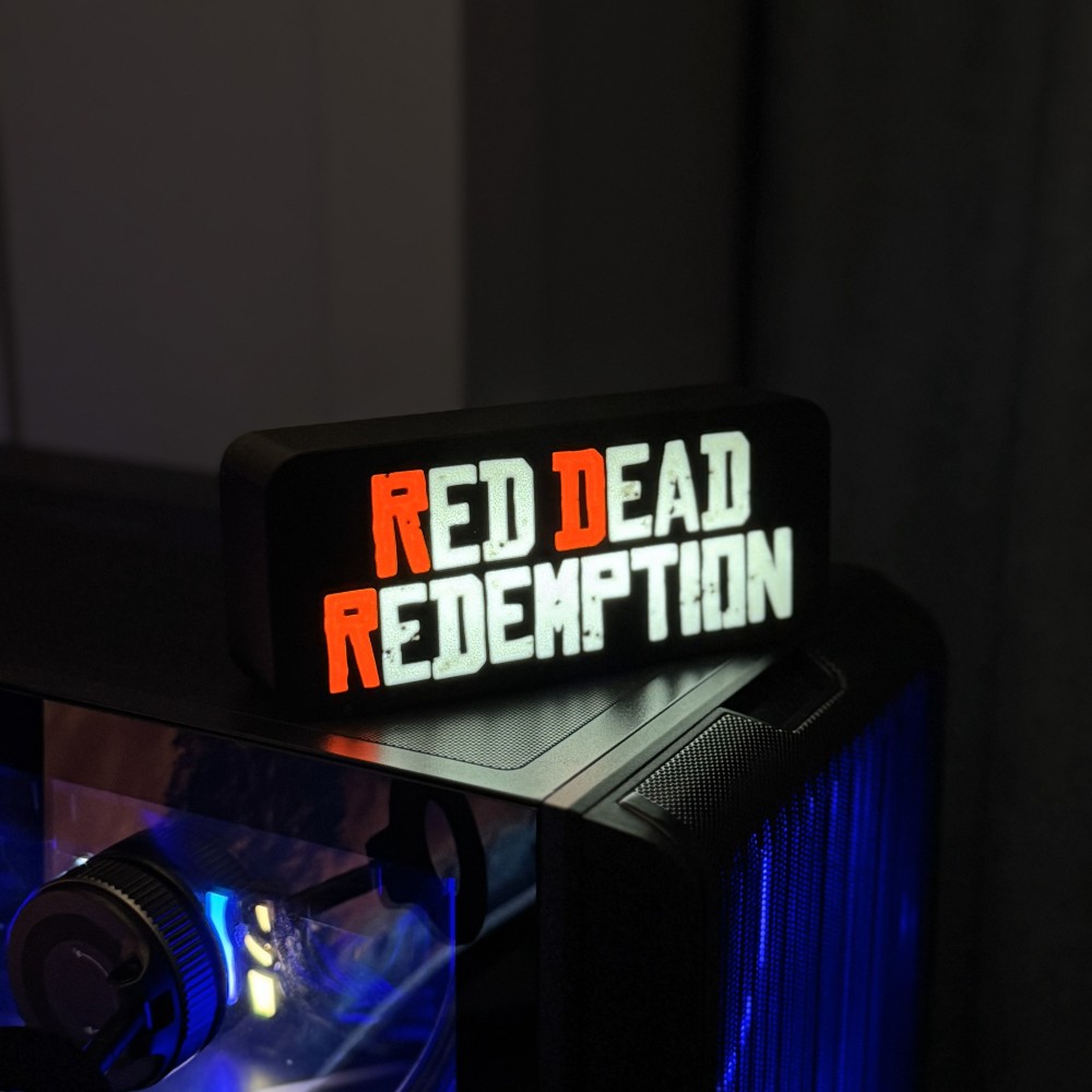 Лайтбокс Red Dead Redemption