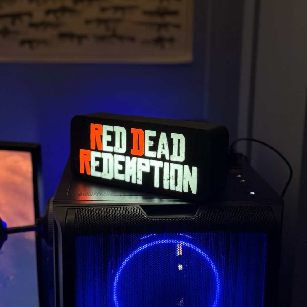 Лайтбокс Red Dead Redemption
