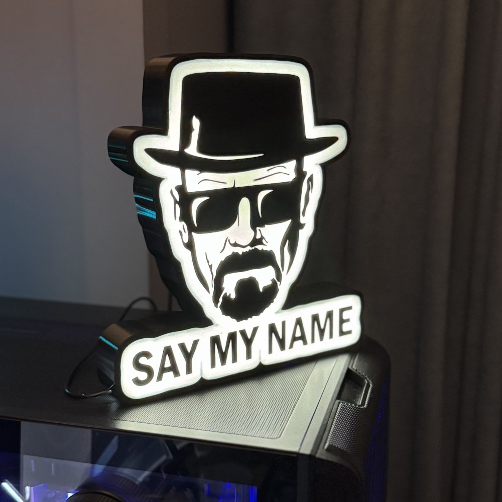 Лайтбокс Heisenberg Say My Name