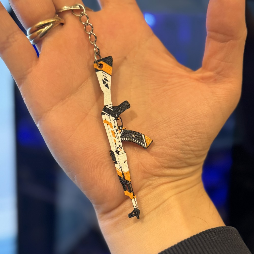 Брелок АК-47 Азімов Asiimov скін