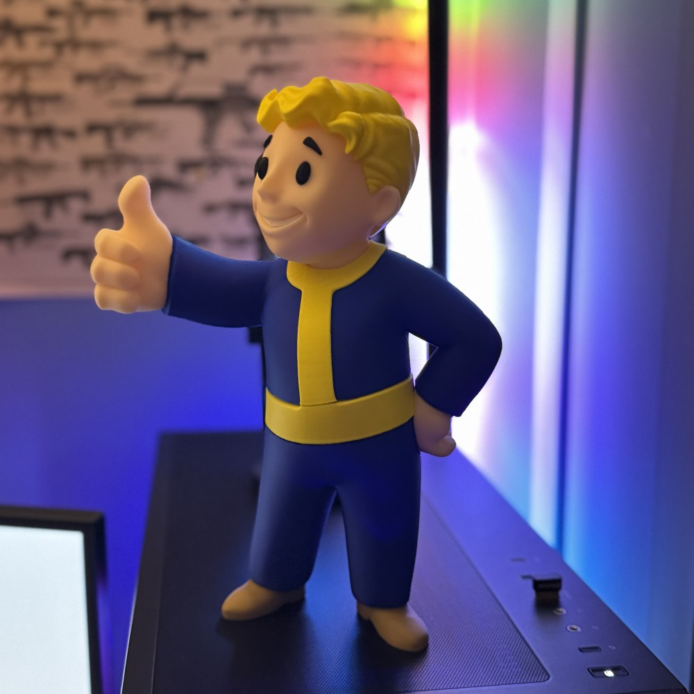 Статуетка Vault Boy – легендарний символ світу Fallout