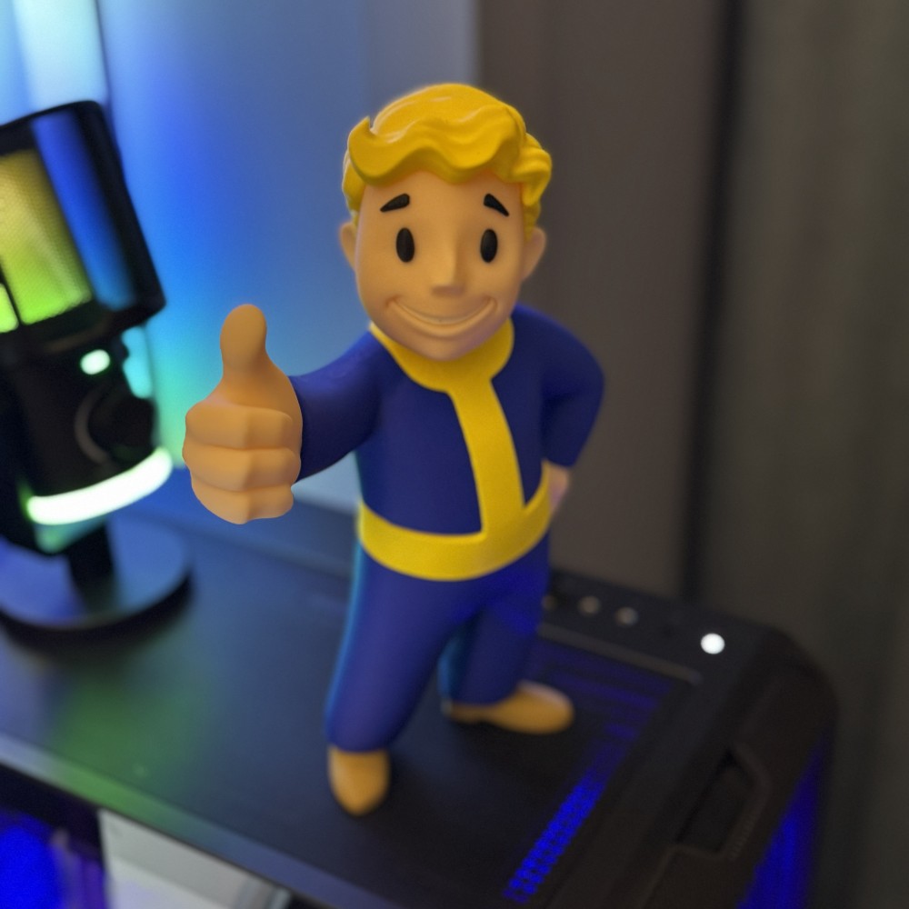Статуетка Vault Boy – легендарний символ світу Fallout