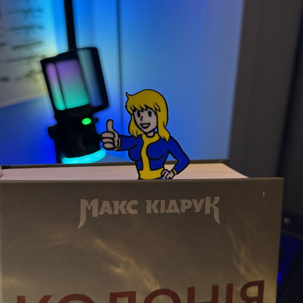 Книжкова закладка «Волт Леді»