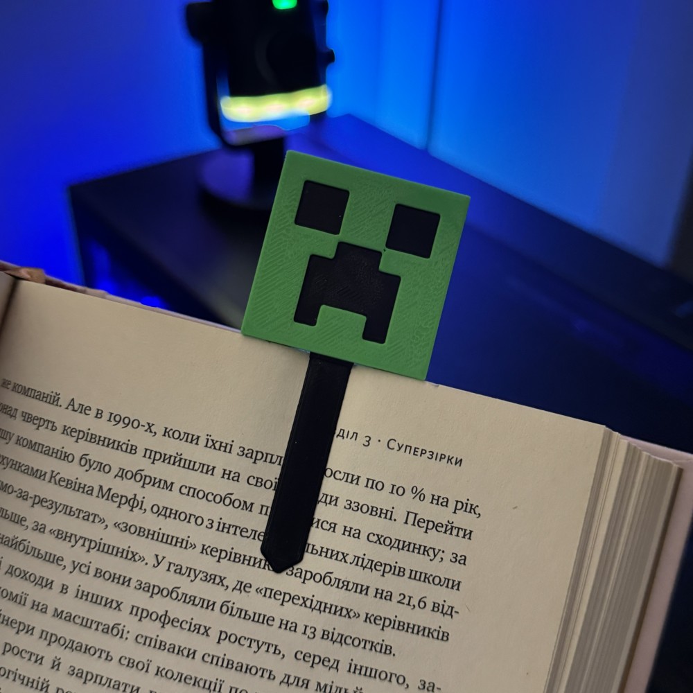 Книжкова закладка «Кріпер»